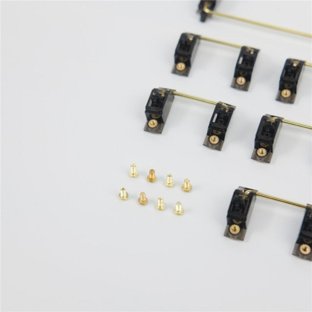 Transparent Gold-Plated Screw Stabilizer - joorkey