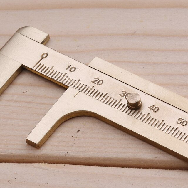 Brass Caliper Single Scale Vernier Caliper - joorkey