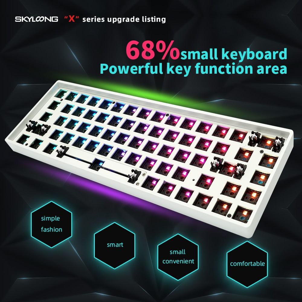 GK68XS Geek Mechanical Keyboard Kit - joorkey