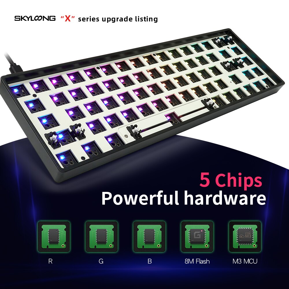 GK68XS Geek Mechanical Keyboard Kit - joorkey