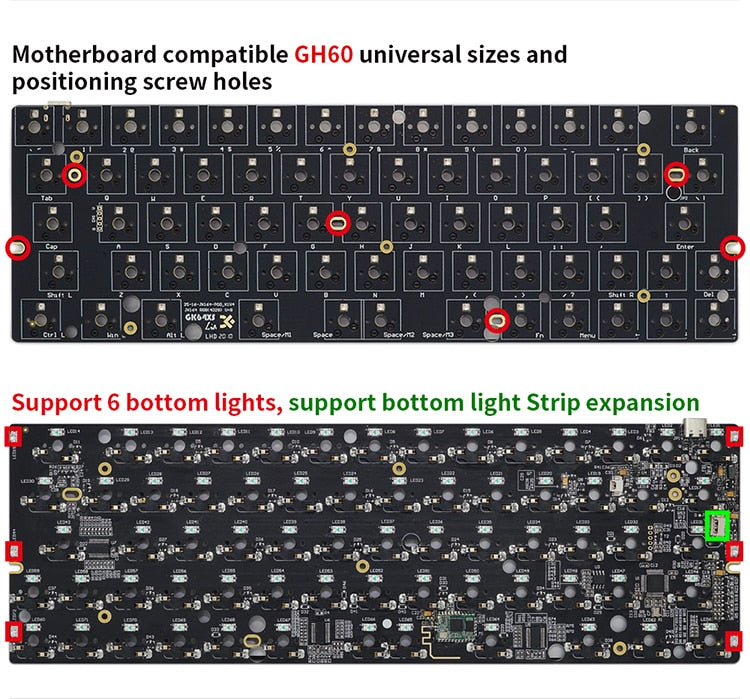 GK64X/XS Mechanical Keyboard Kit - joorkey