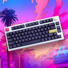 Surprised by the Quality of Future Funk 151 Key Keycaps | joorkey