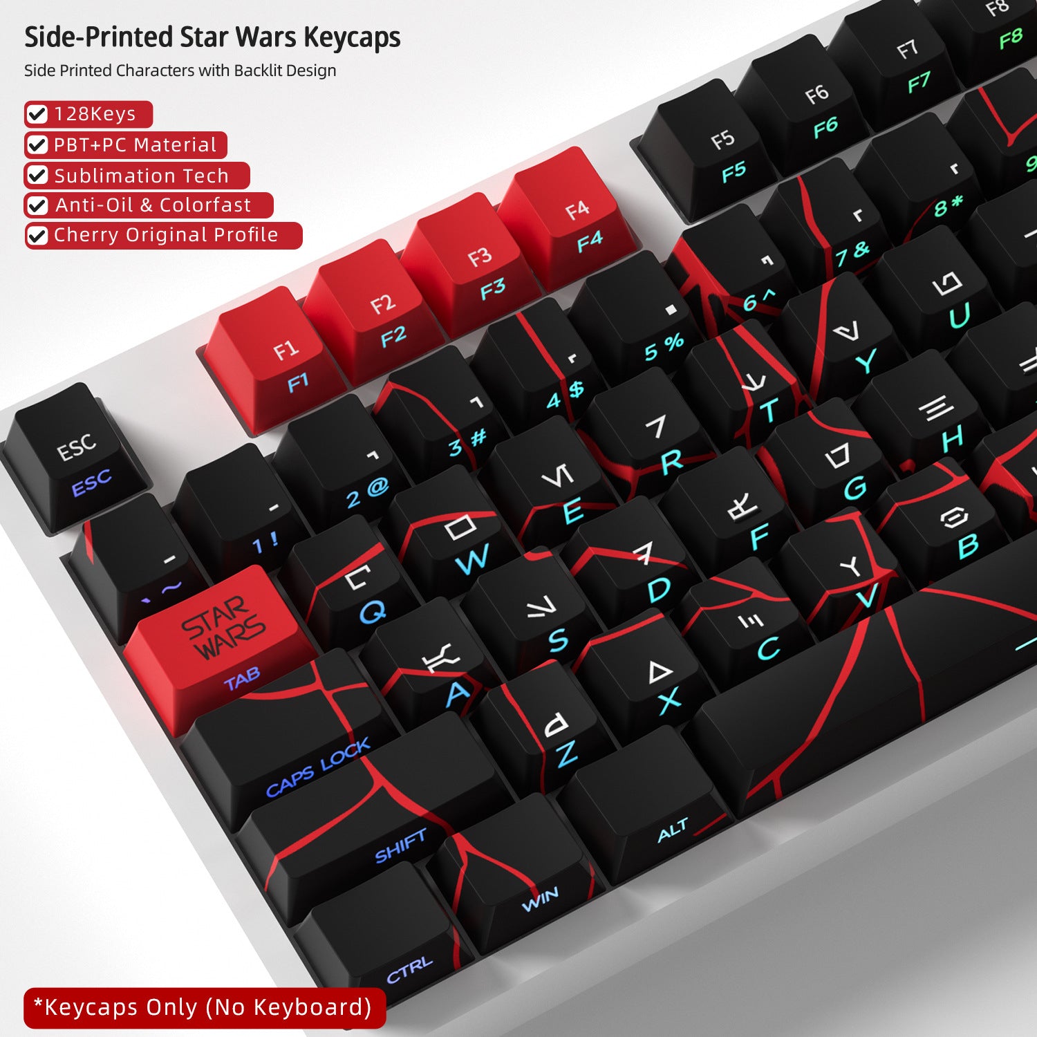 Star Wars Side Backlight Keycaps
