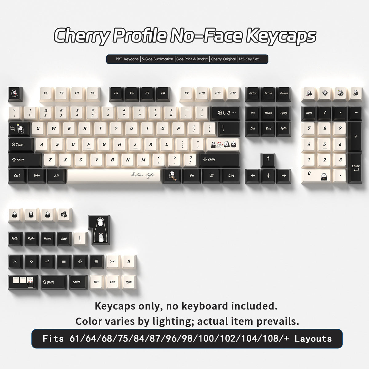 No-Face Keycaps