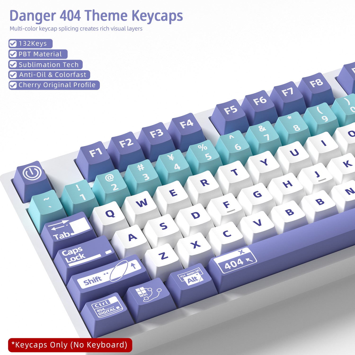 Danger 404 Keycaps