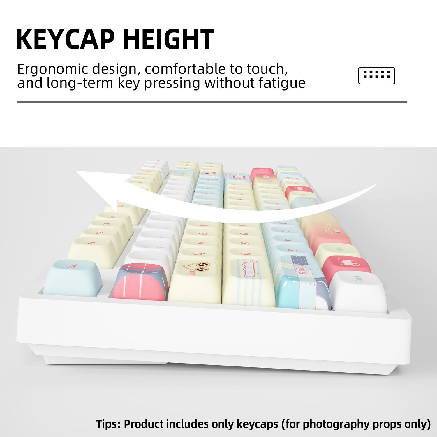 Summer Beach Keycaps