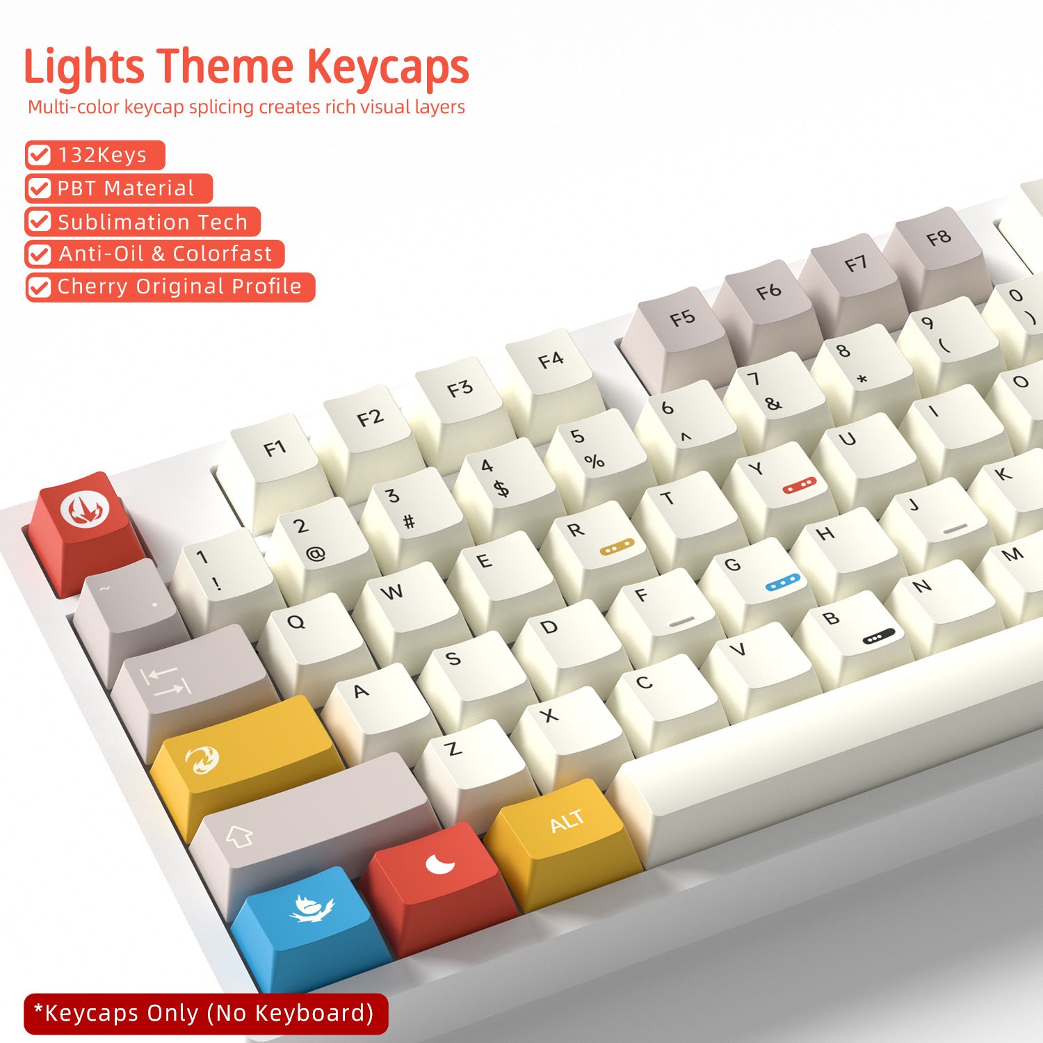 Lights Theme Keycaps