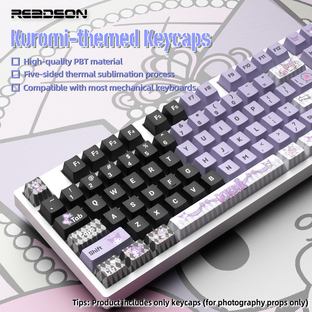 Kuromi Keycaps