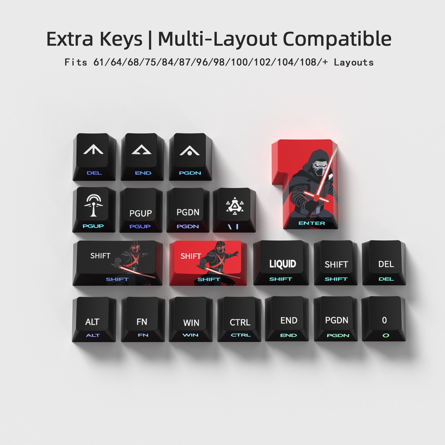 Star Wars Side Backlight Keycaps