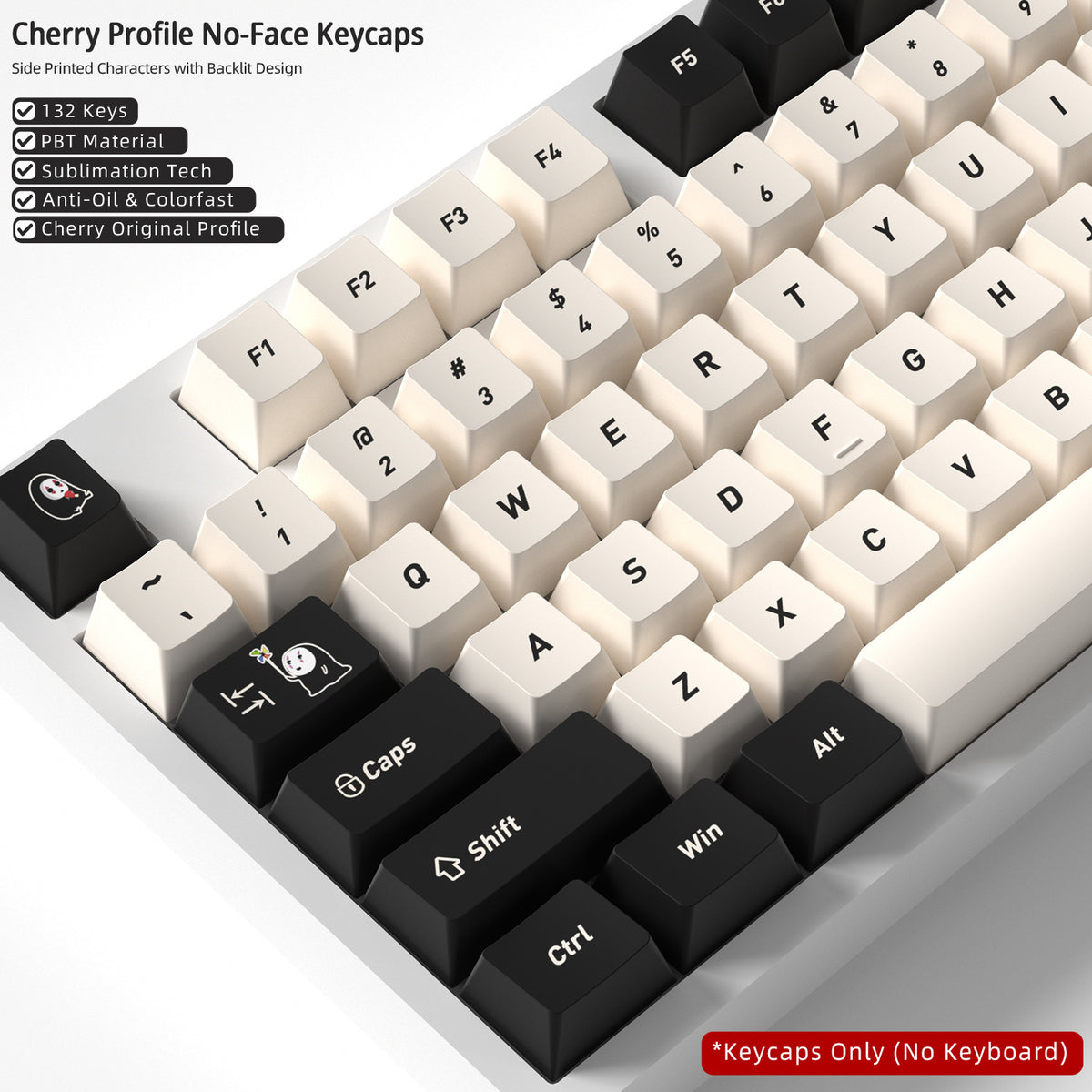No-Face Keycaps