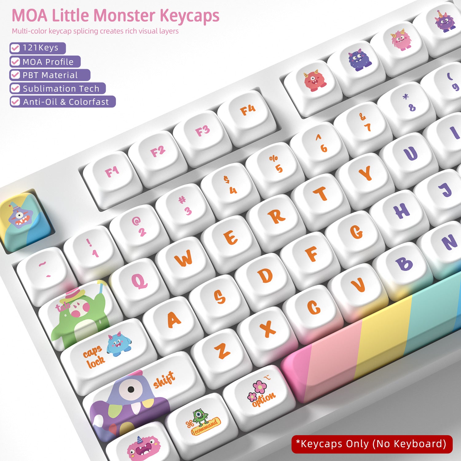 Little Monster Keycaps