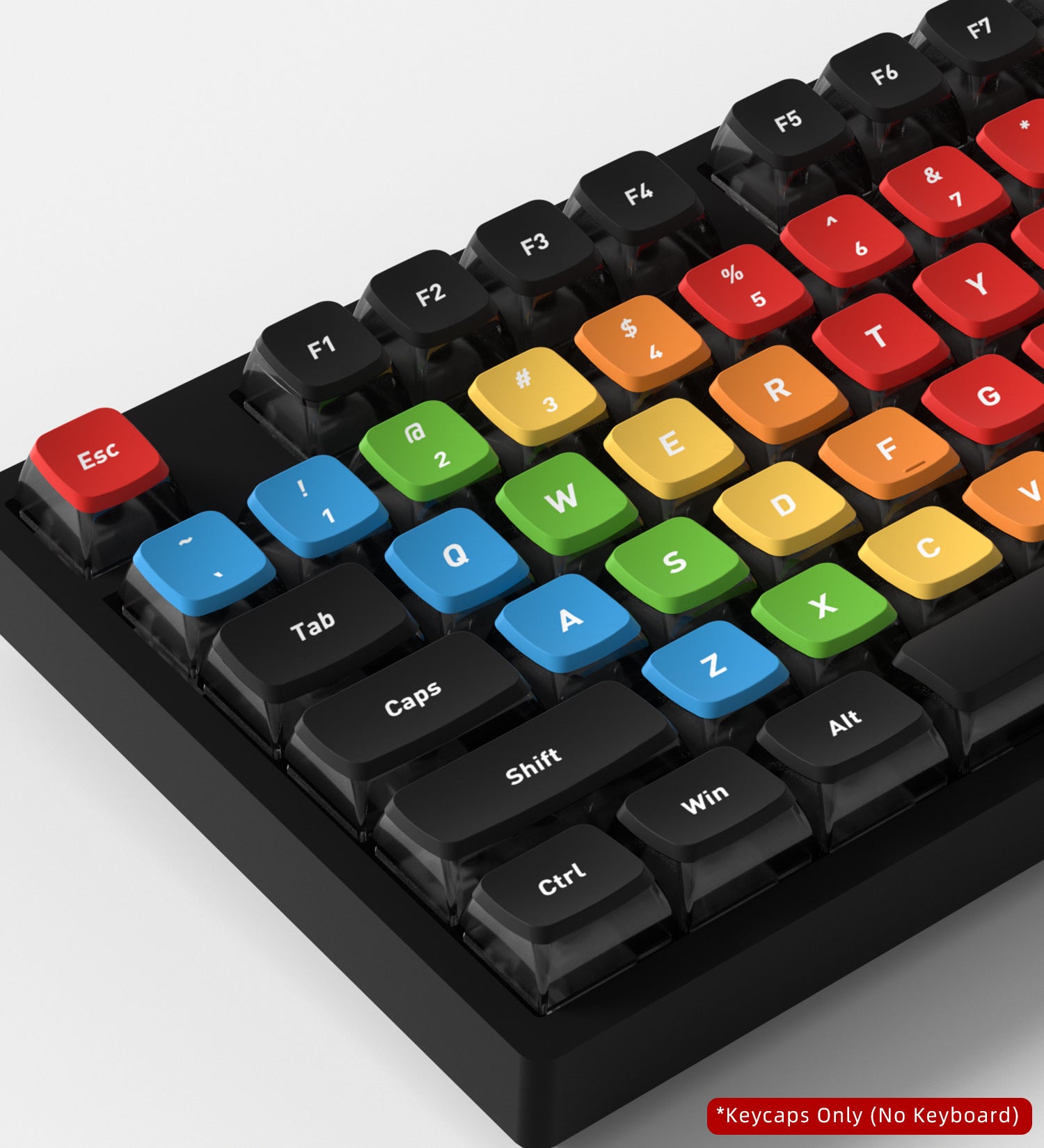 Click Four-Sided Backlight Keycaps