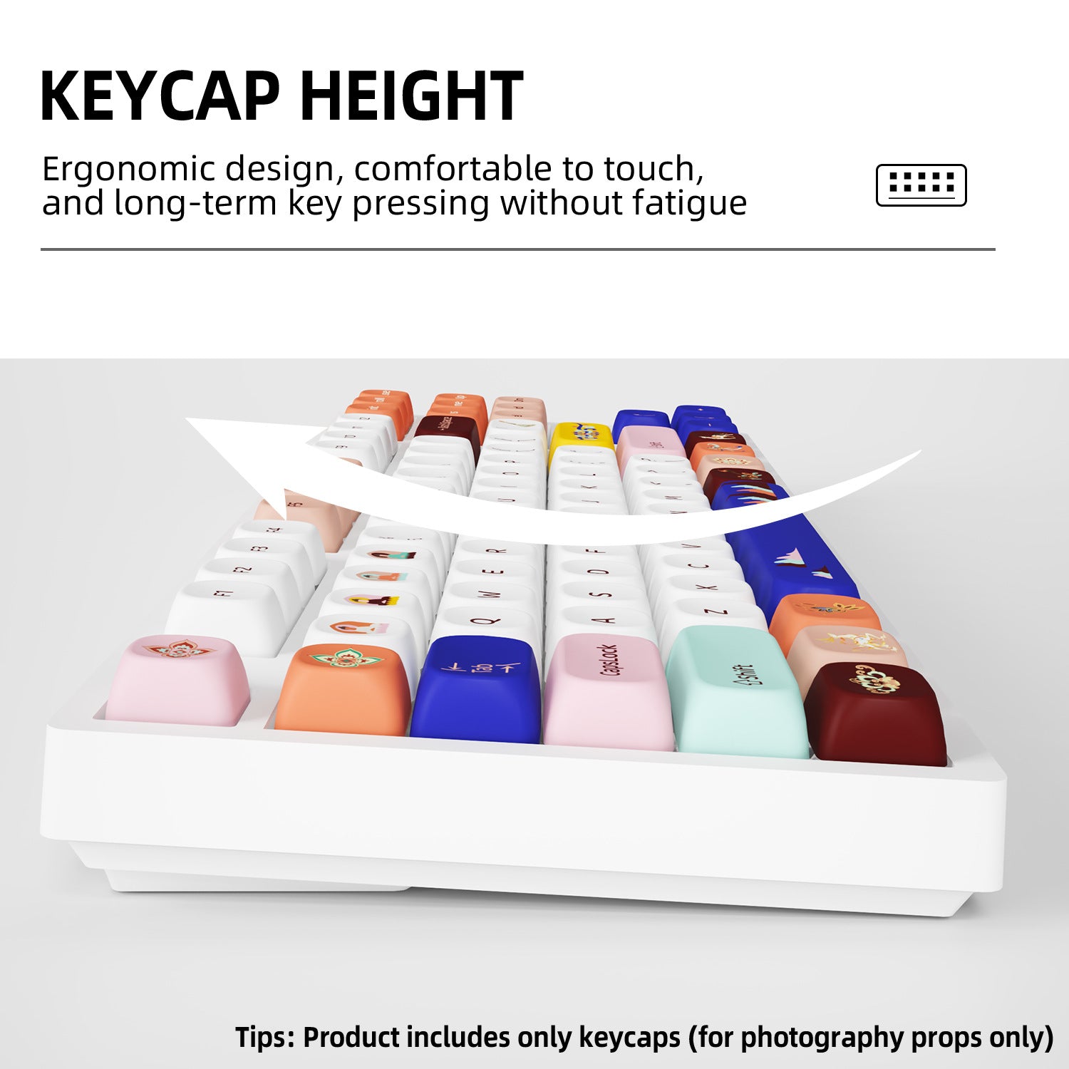 Nine Colored Jataka Keycaps