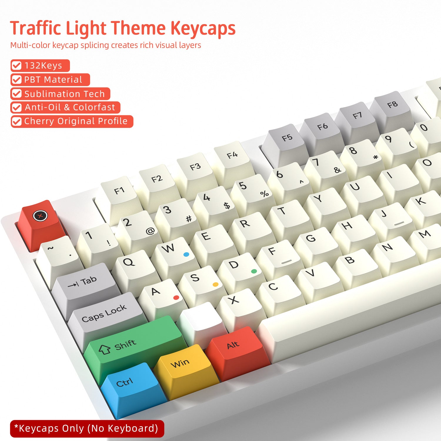 Traffic Light Keycaps