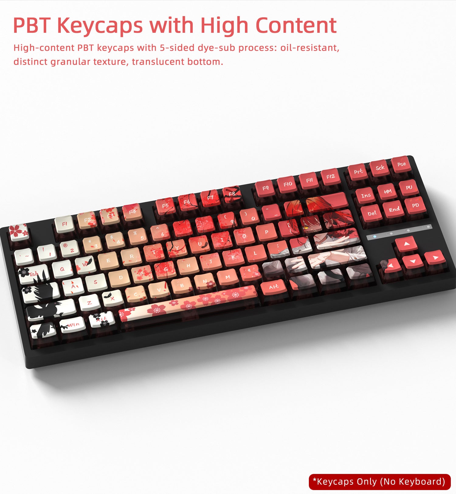 Makima Four-Sided Backlight Keycaps
