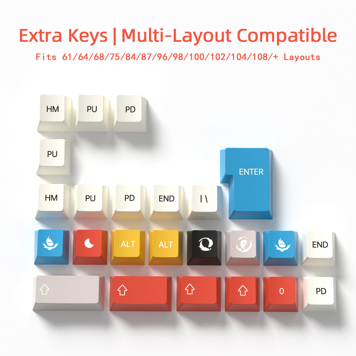 Lights Theme Keycaps
