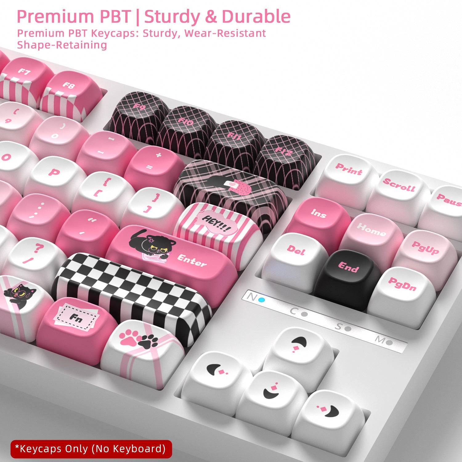 Sweet Cool Cat Keycaps