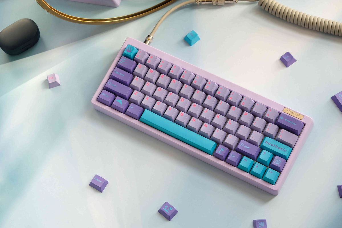 Vaporwave Keycaps