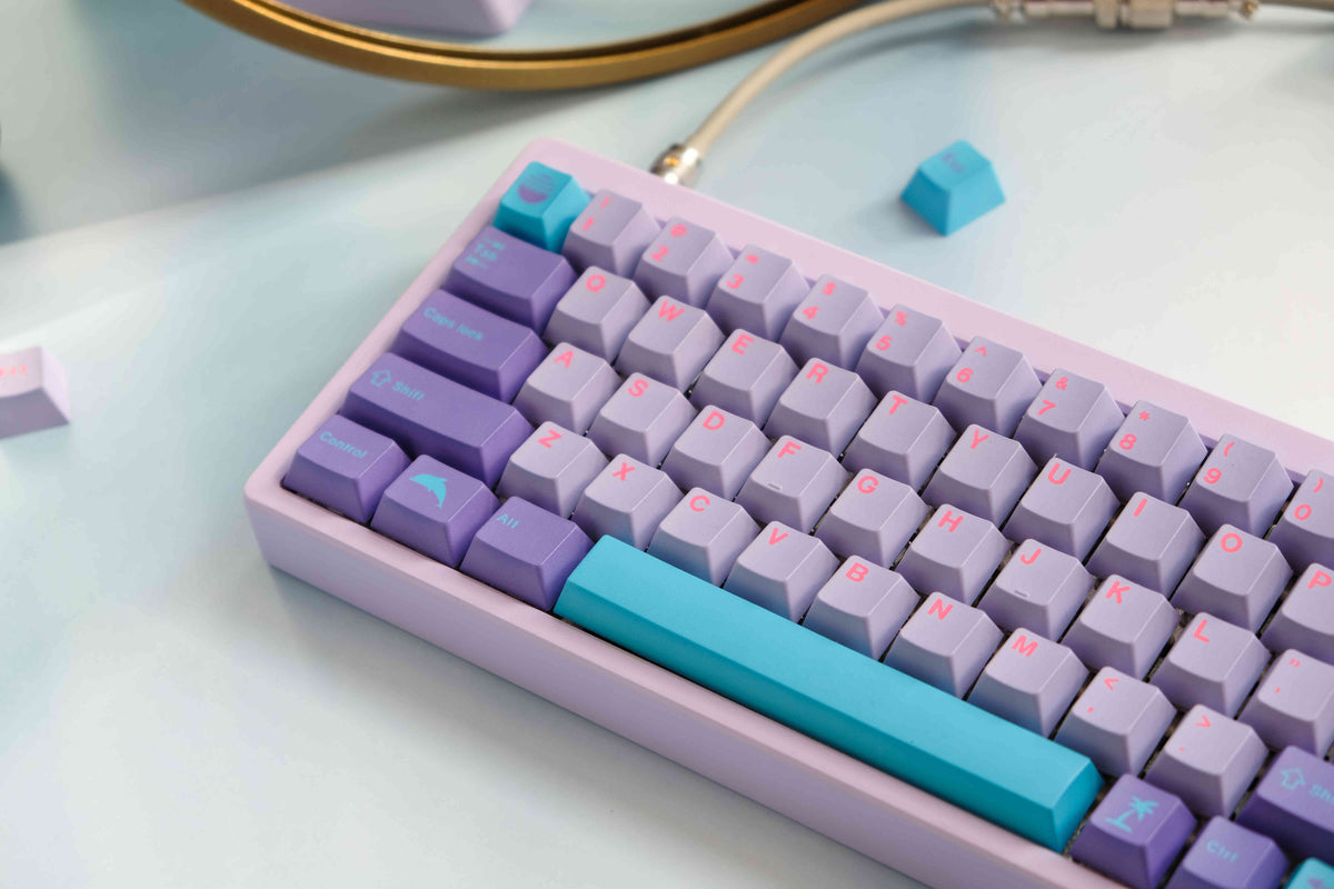 Vaporwave Keycaps