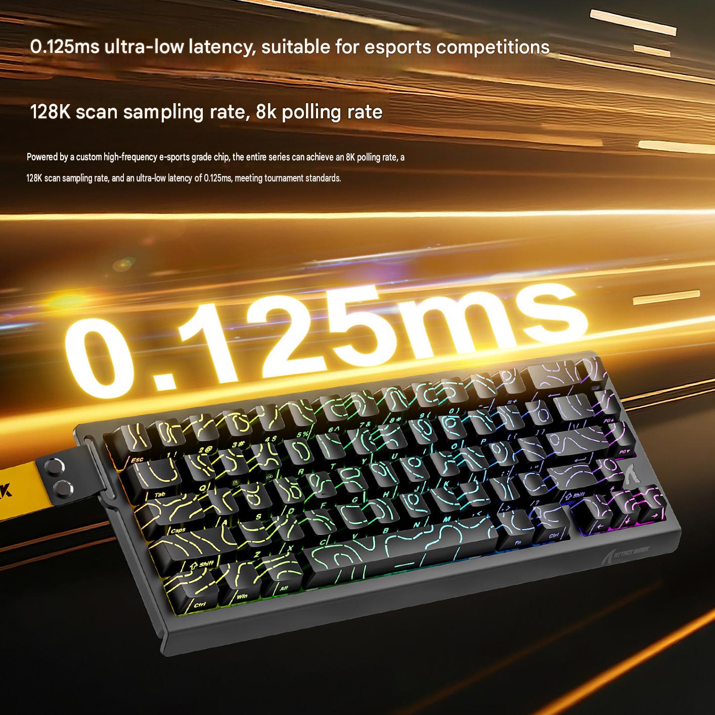 Attack Shark X68HE Magnetic Switch Mechanical Gaming Keyboard