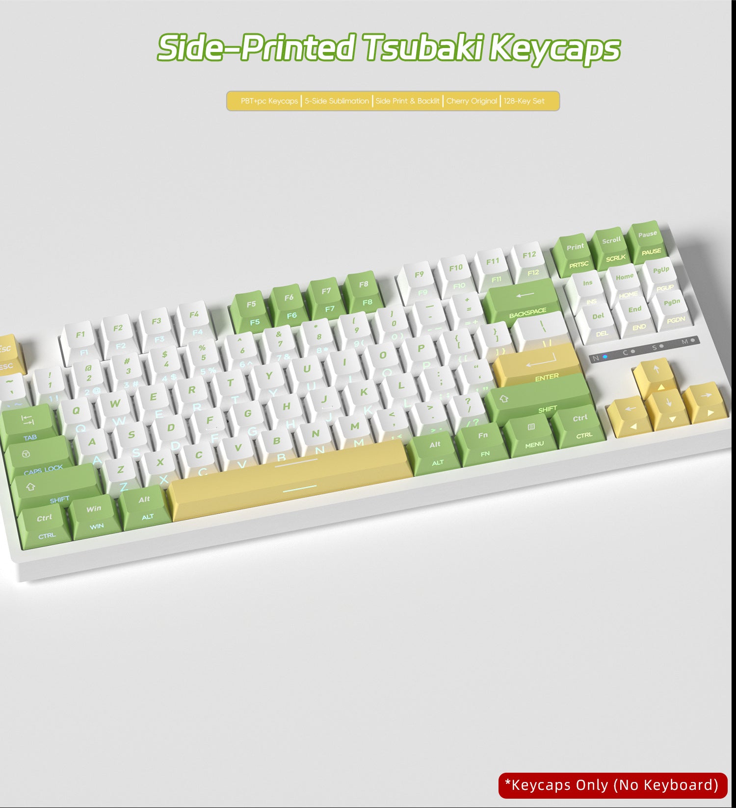 Tsubaki Side Backlight Keycaps