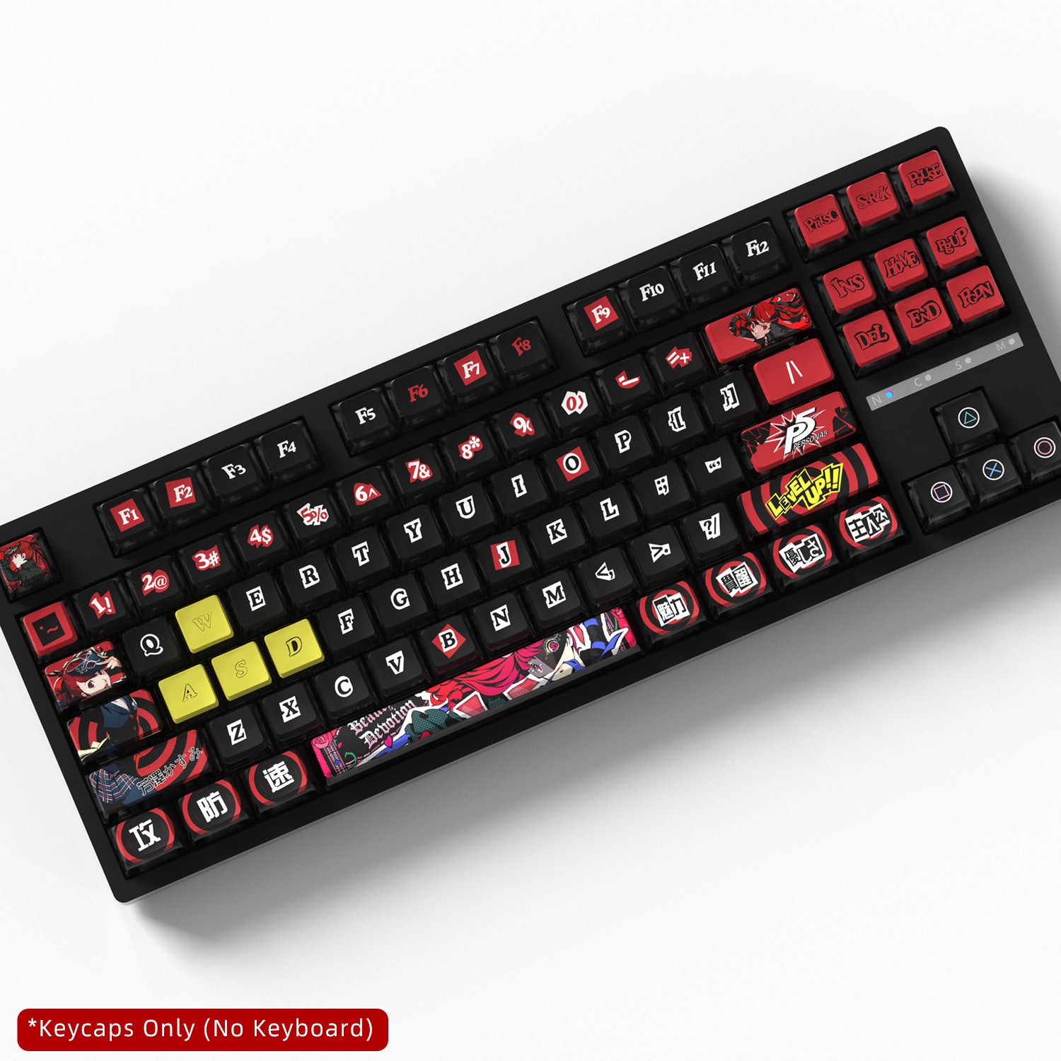 Kasumi Four-Sided Backlight Keycaps