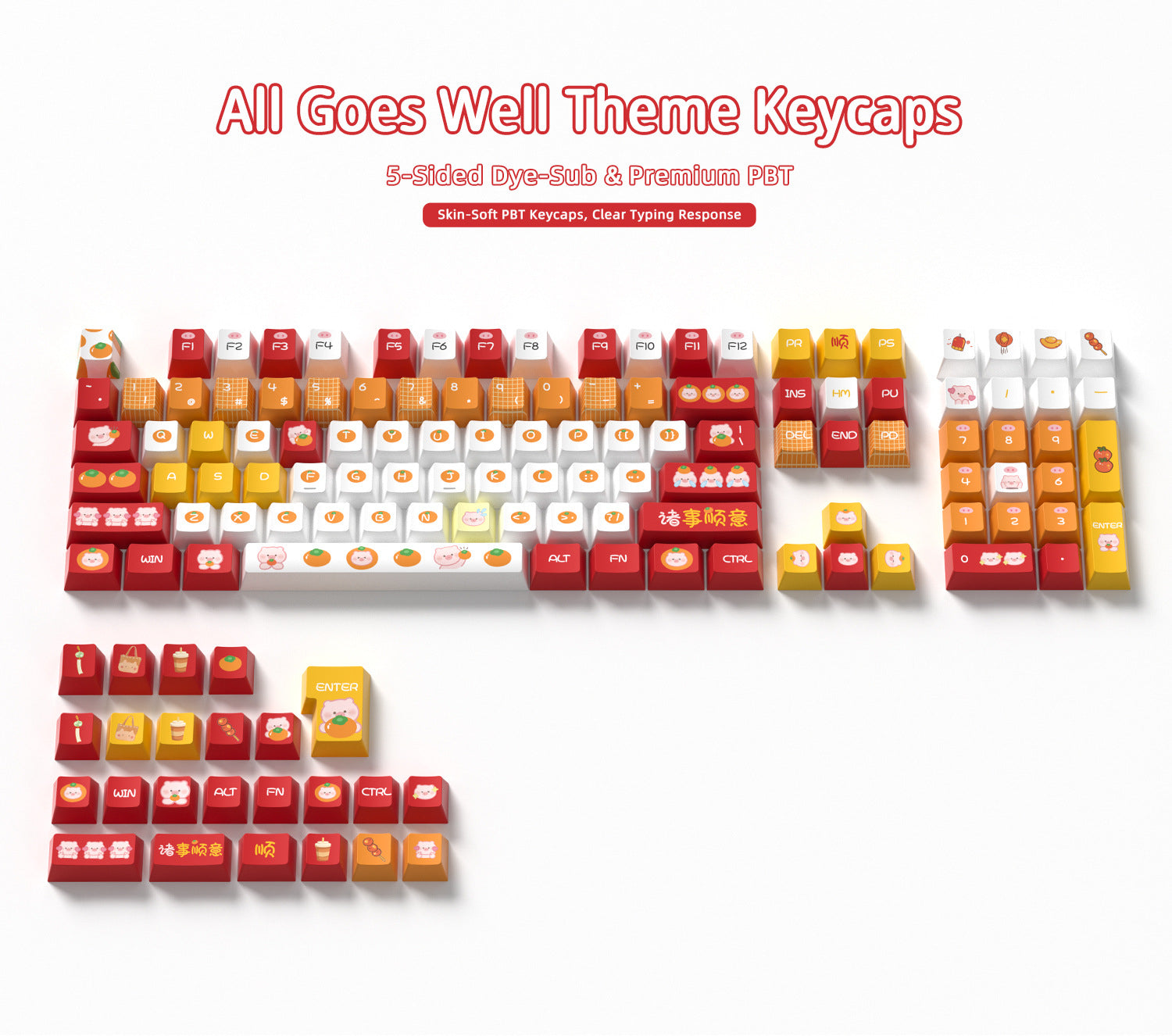 All Goes Well Keycaps