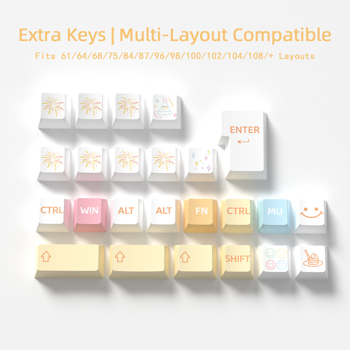 Half Sugar Macaron Keycaps