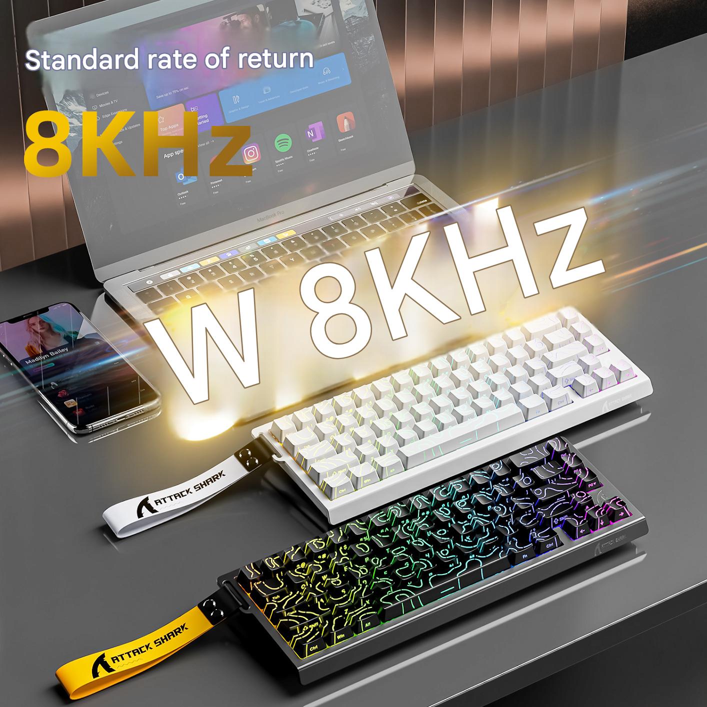 Attack Shark X68HE Magnetic Switch Mechanical Gaming Keyboard
