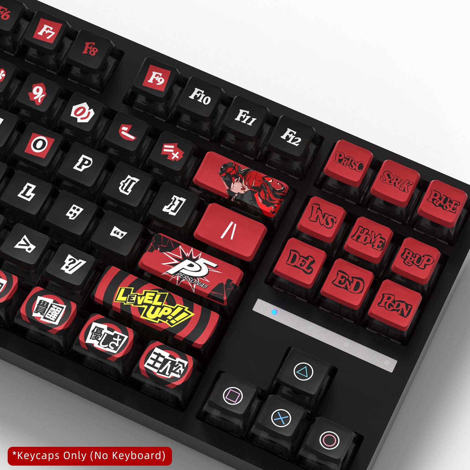Kasumi Four-Sided Backlight Keycaps