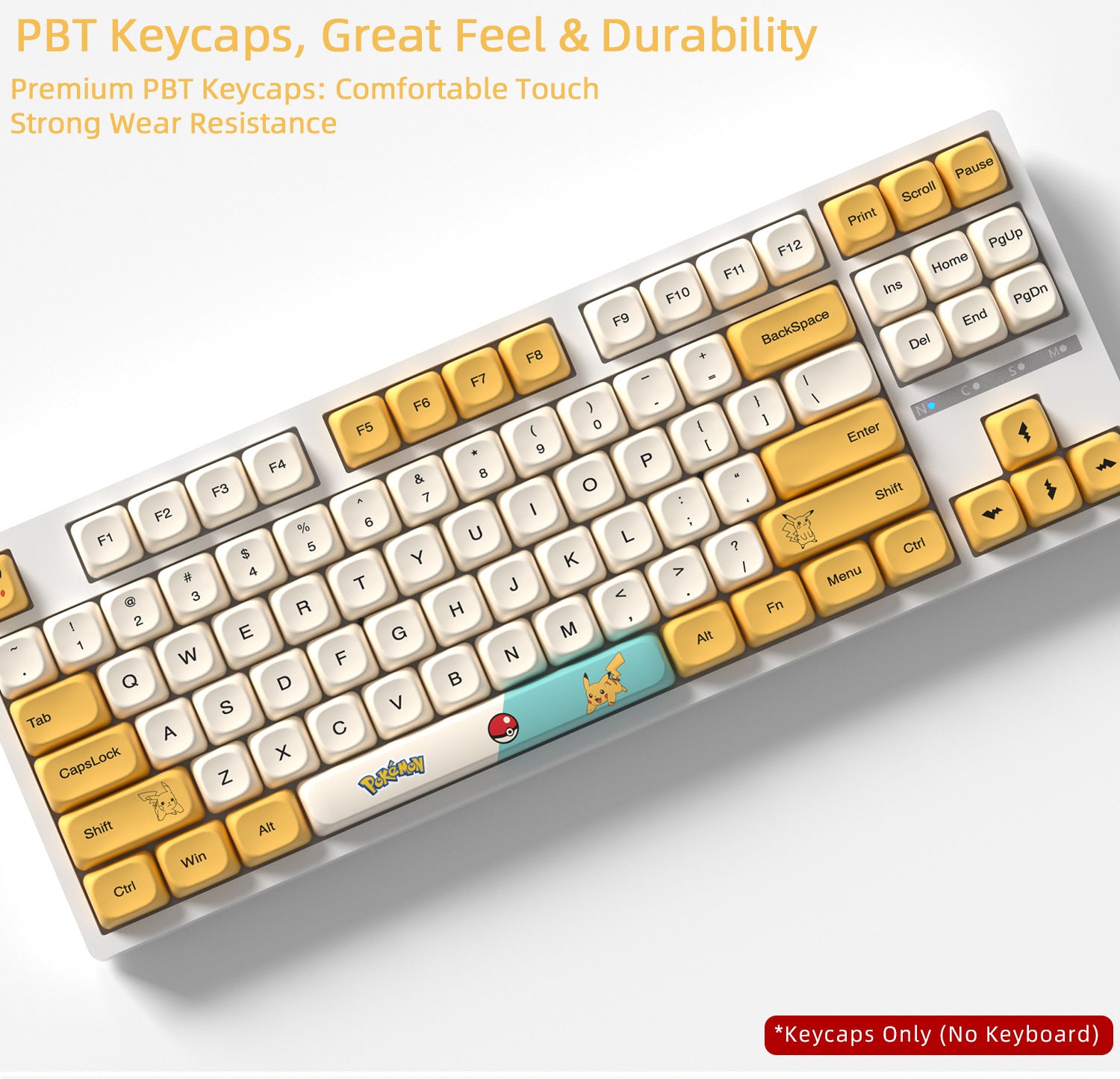 Pikachu Keycaps
