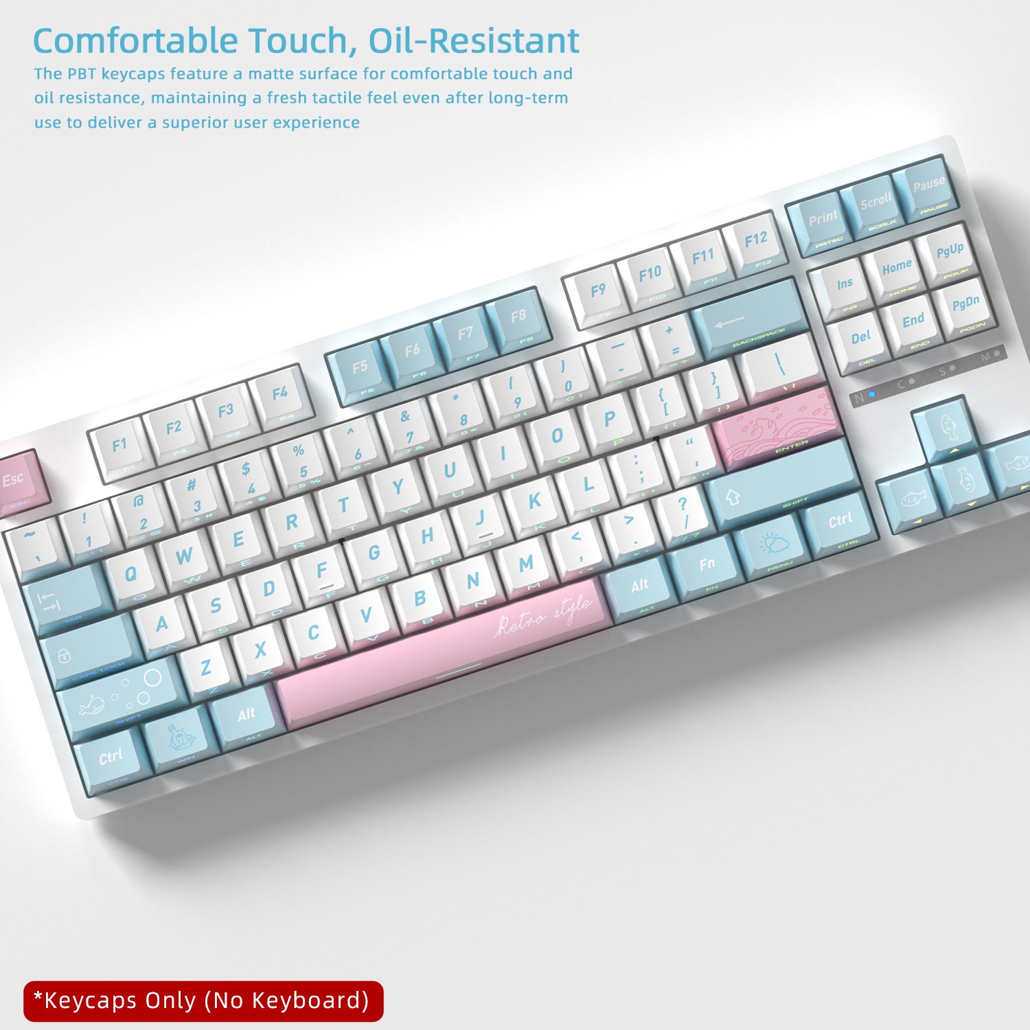 Original Message In Bottle Side Backlight Keycaps