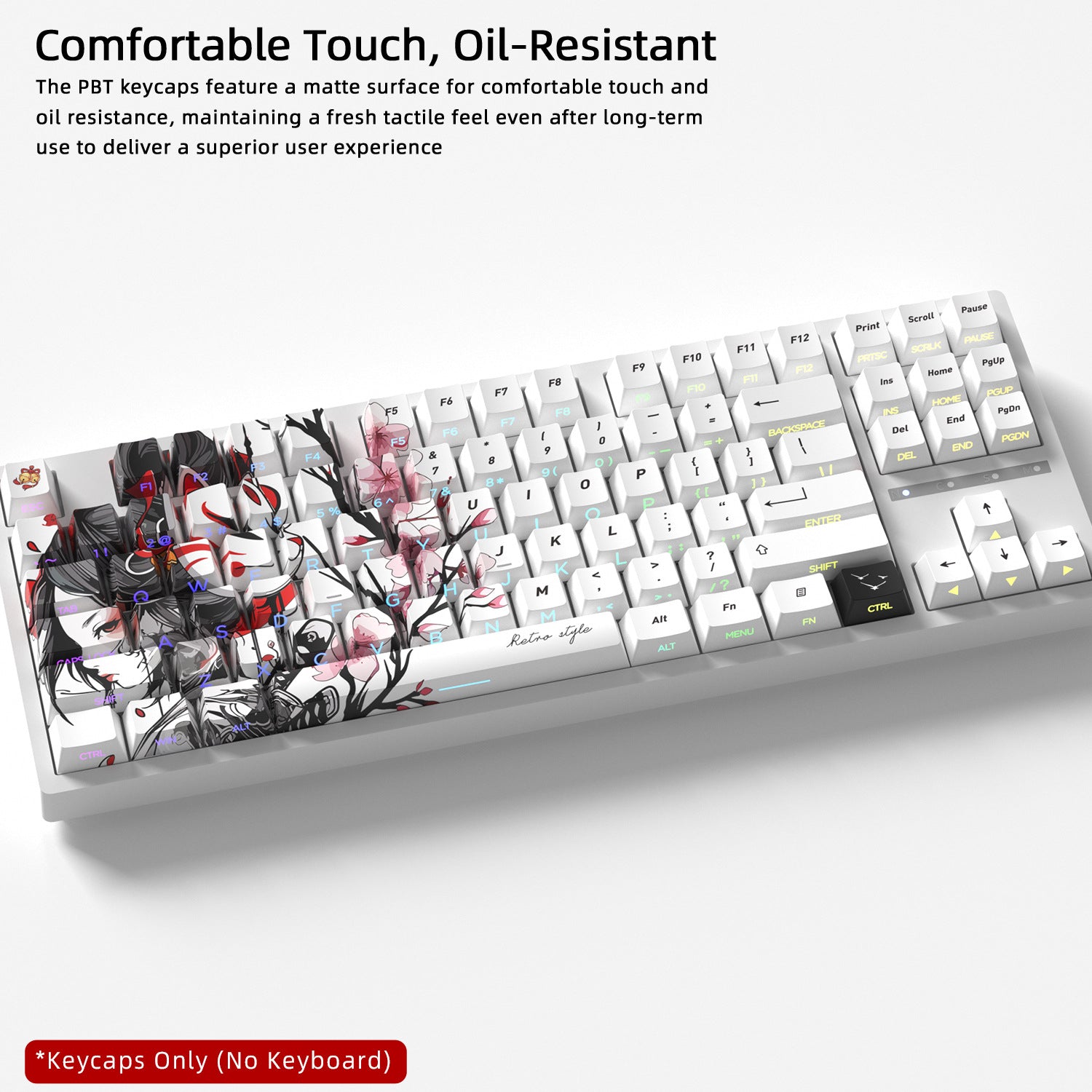 Red Fox Side Backlight Keycaps
