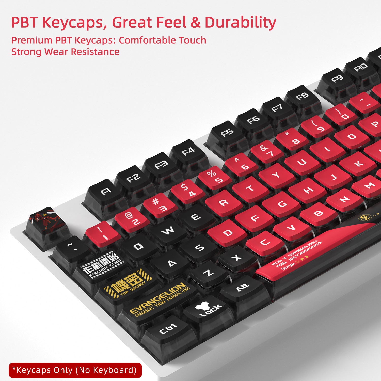 EVA Asuka Four-Sided Backlight Keycaps