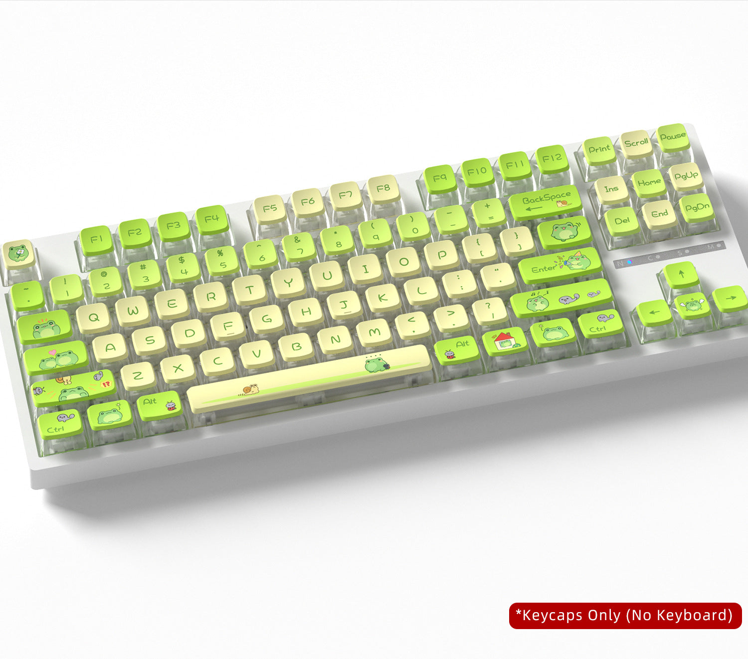 Little Frog Four-Sided Backlight Keycaps