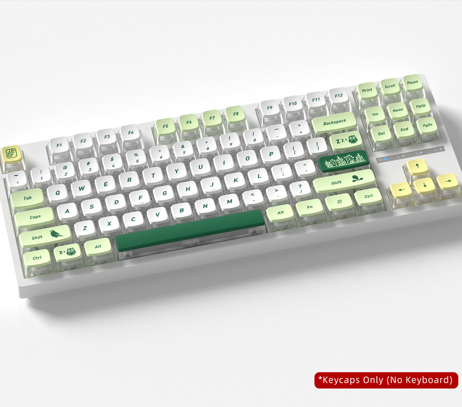 Botanical Garden Four-Sided Backlight Keycaps