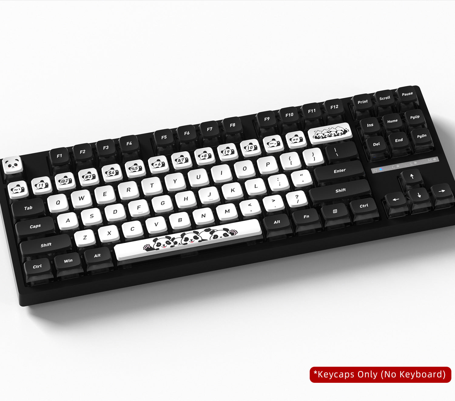 Panda Four-Sided Backlight Keycaps