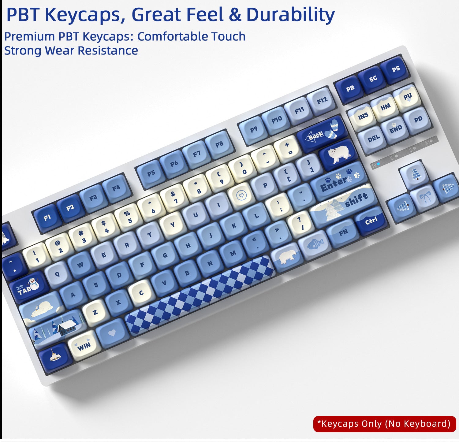 Polar Bear Keycaps