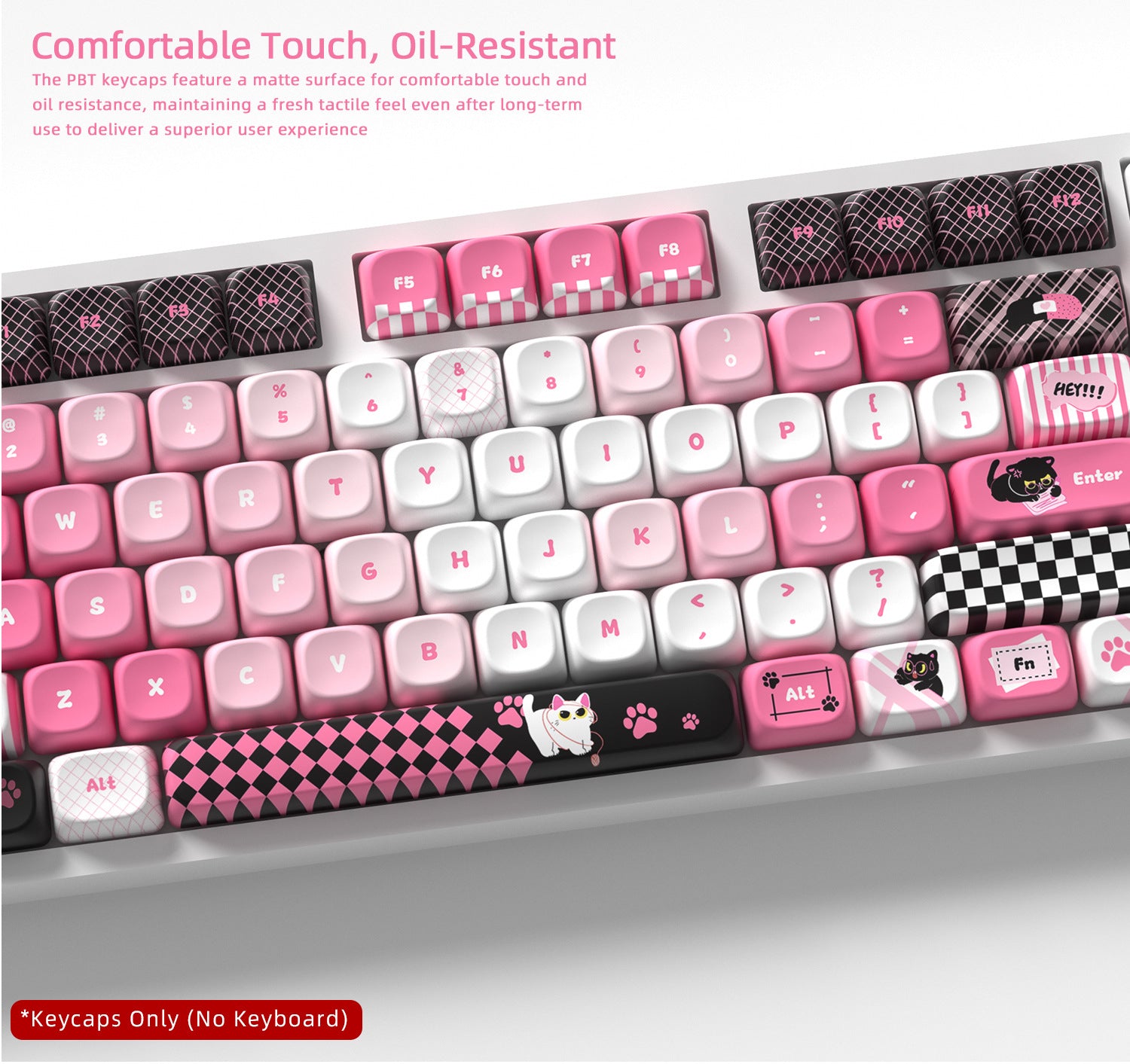 Sweet Cool Cat Keycaps