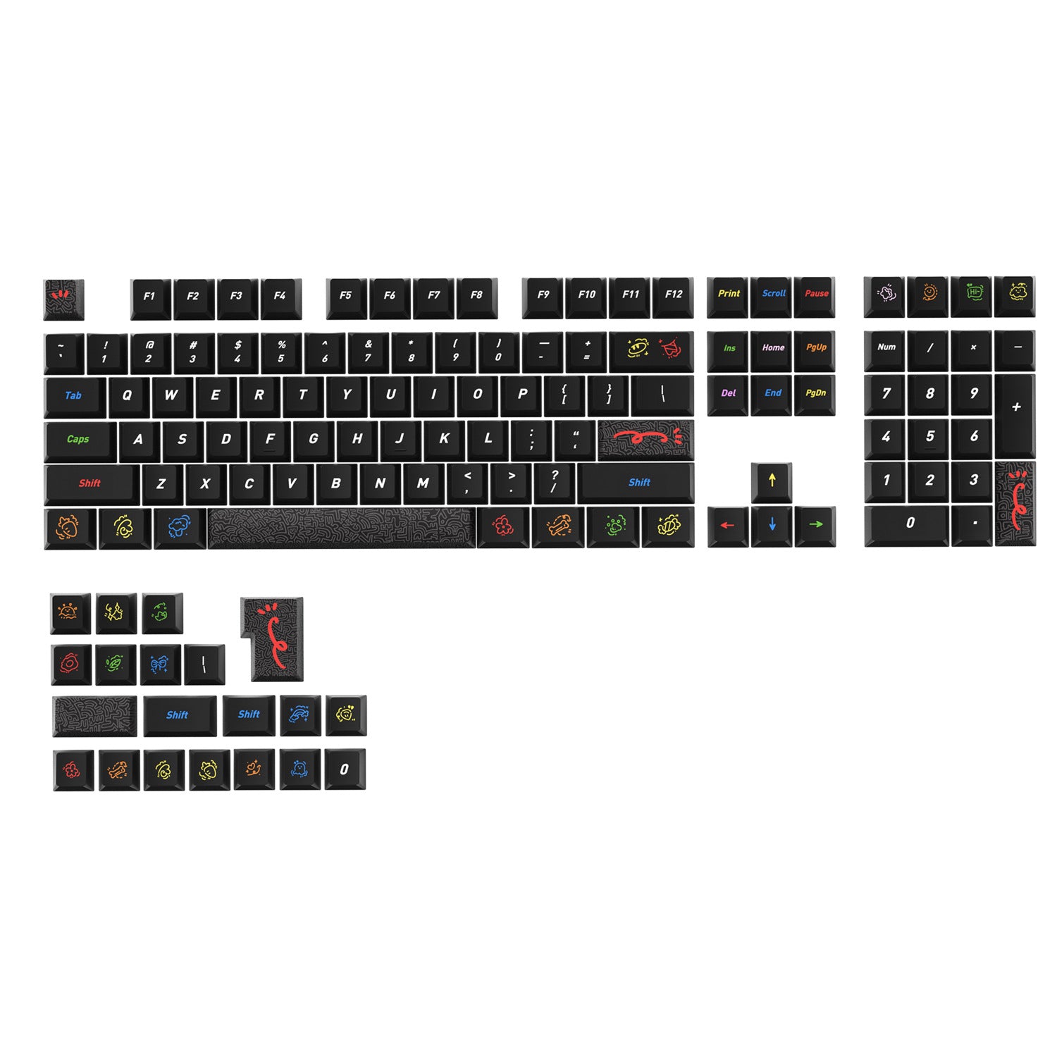 Graffiti Keycaps