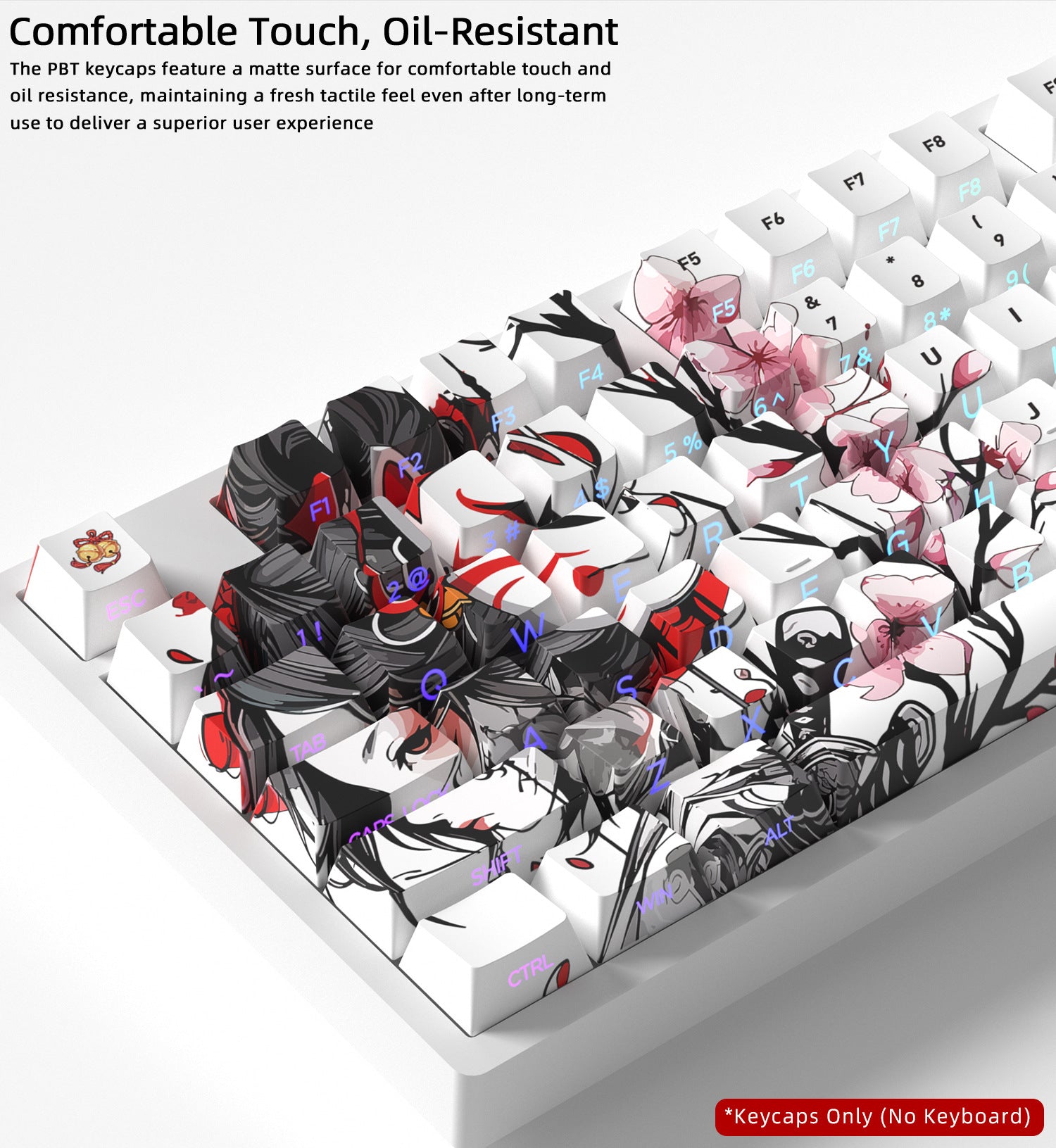 Red Fox Side Backlight Keycaps