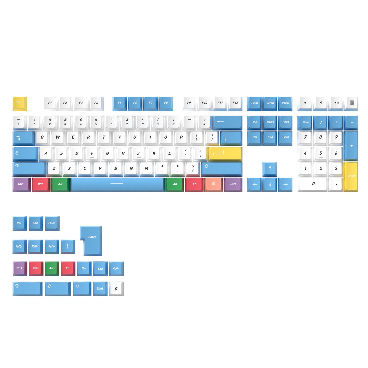 Chalk Keycaps