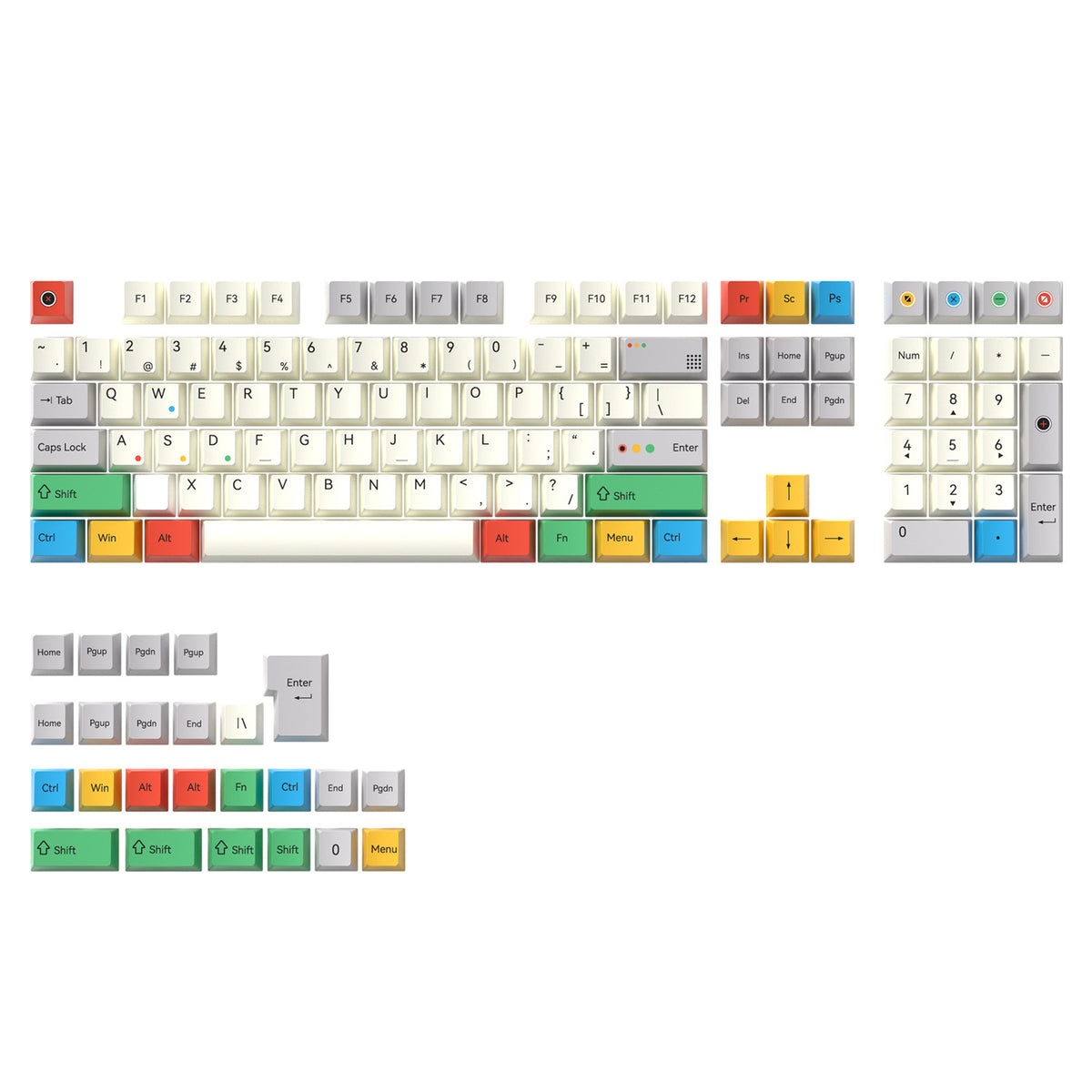 Traffic Light Keycaps