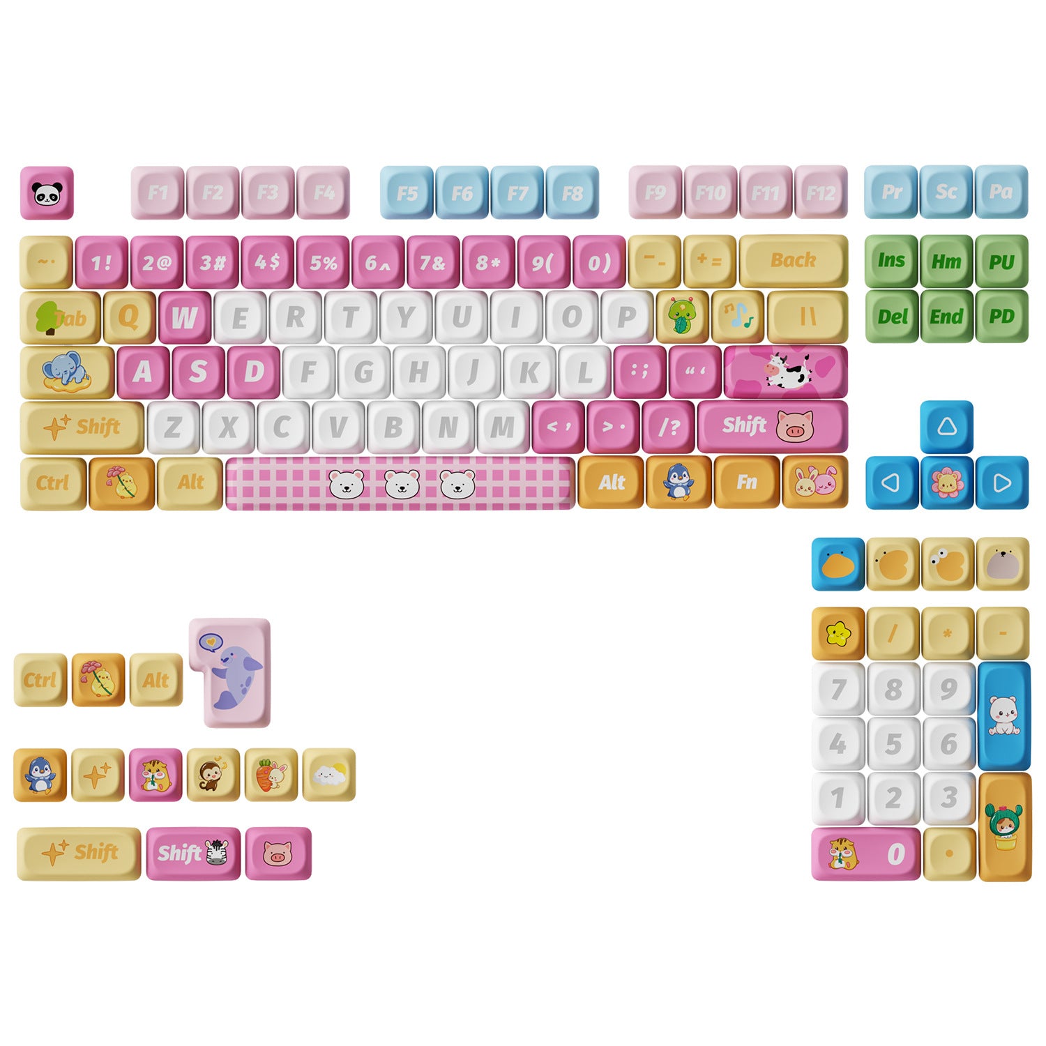 Happy Zoo Keycaps