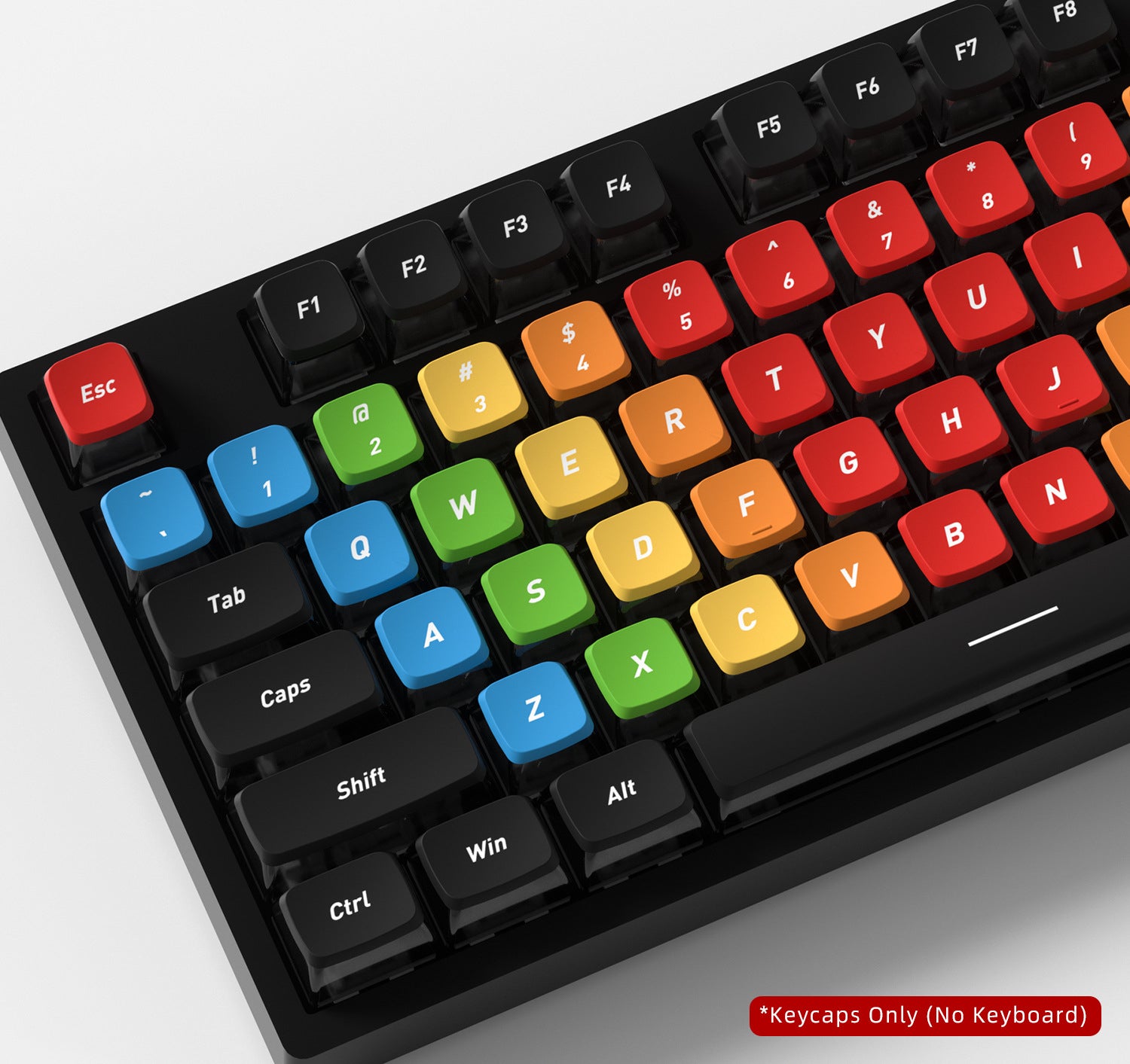 Click Four-Sided Backlight Keycaps