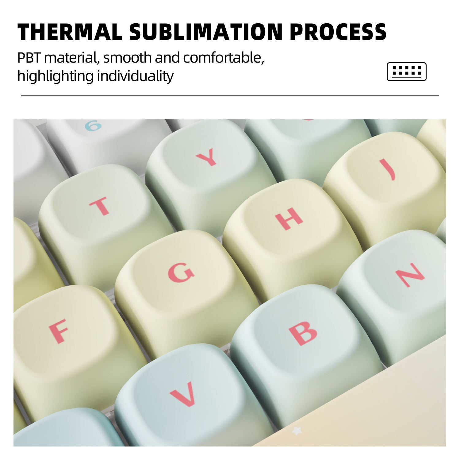 Summer Beach Keycaps