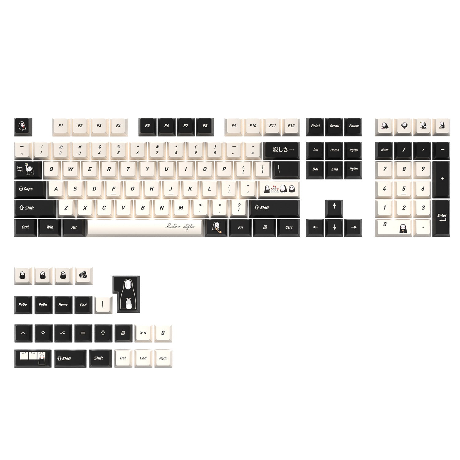 No-Face Keycaps