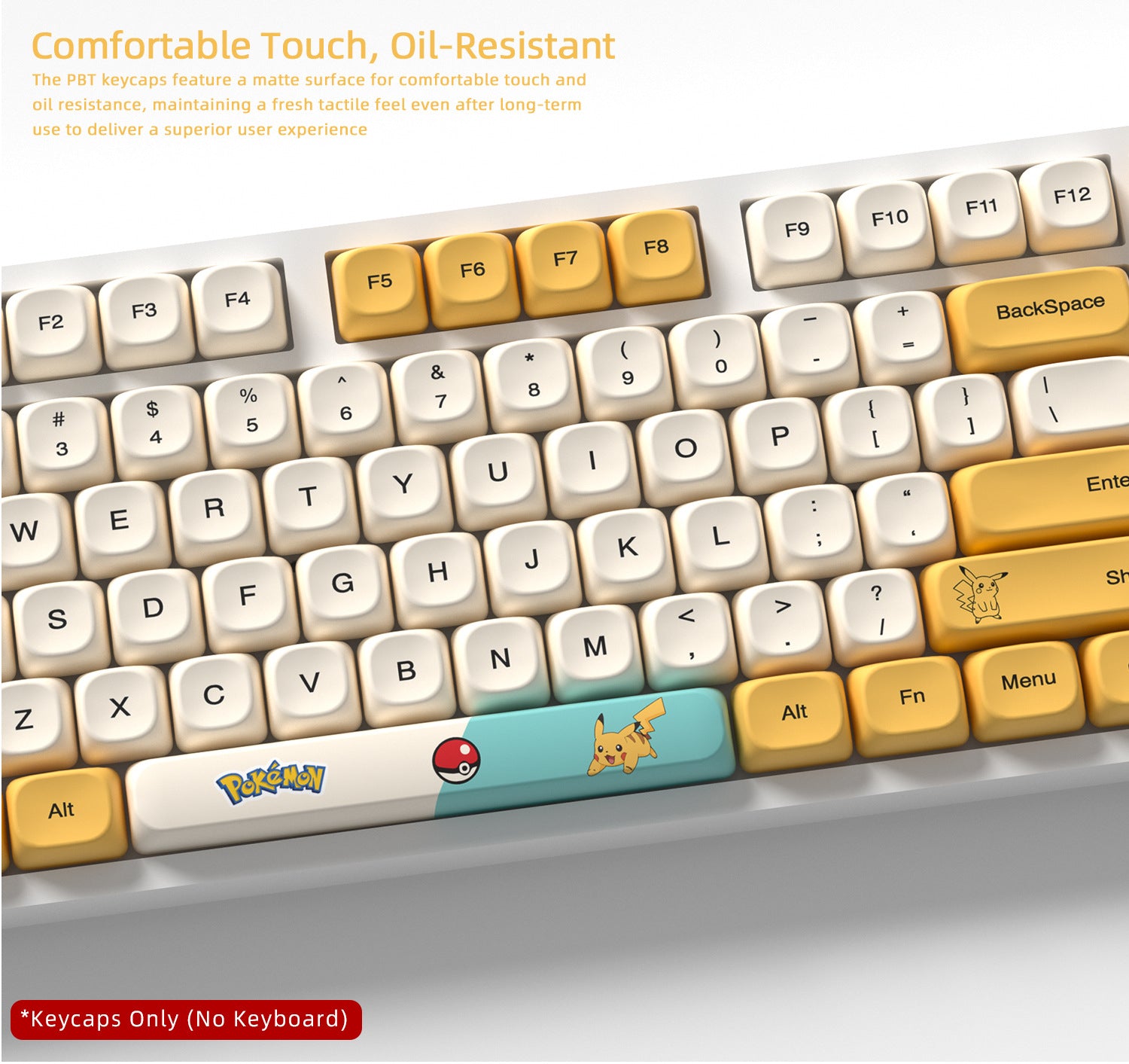 Pikachu Keycaps
