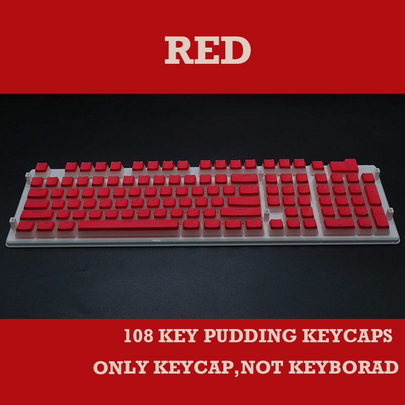 Pudding 129 keys set keycaps