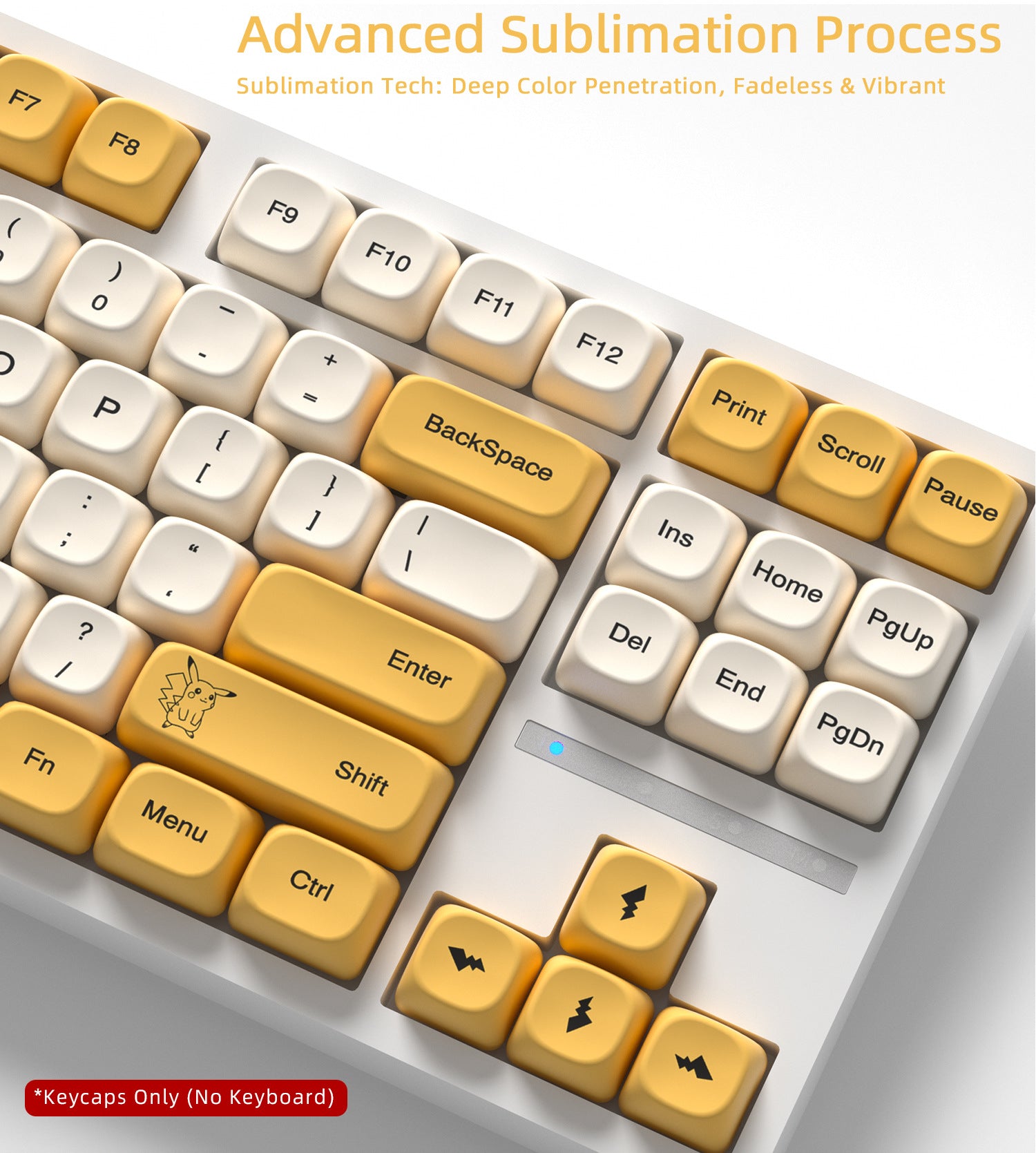 Pikachu Keycaps